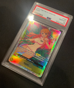 Nami - One Piece TCG Two Legends OP08-106 English Normal Super Rare SR - PSA 10! - Image 1