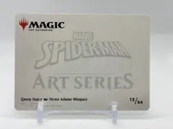 MTG Marvel Spider-Man Art Series Gwen Stacy Victor Adame Minguez 13/54 - Image 2