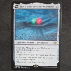 Magic: The Gathering Brothers' War Urza & Mightstone Weakstone Artifact Planesw… - Image 1