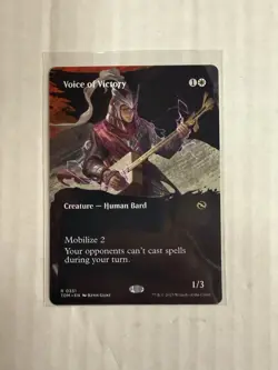 Voice of Victory NM SHOWCASE MTG! Tarkir Dragonstorm - Image 1