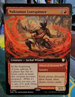 Naktamun Lorespinner (Extended Art) *Regular* SOC 81 NM-LP - Image 1