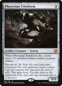 Phyrexian Triniform - Commander Legends - FOIL - NM MTG - Image 1