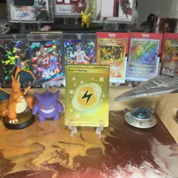 Basic Lightning Energy 257/198 Scarlet & Violet Base Hyper Rare Pokemon TCG NM/M - Image 2