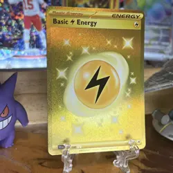Basic Lightning Energy 257/198 Scarlet & Violet Base Hyper Rare Pokemon TCG NM/M - Image 3