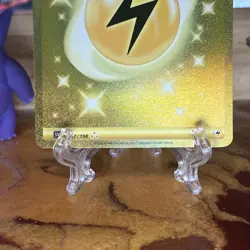 Basic Lightning Energy 257/198 Scarlet & Violet Base Hyper Rare Pokemon TCG NM/M - Image 5