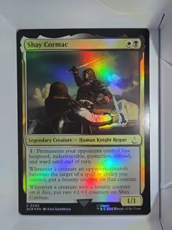 Shay Cormac (FOIL) - U65 - MTG - Universes Beyond: Assassin's Creed (ACR) - Image 1