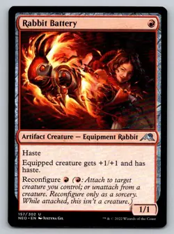 Rabbit Battery Kamigawa: Neon Dynasty Regular - Image 1
