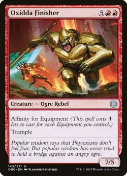 [MTG] Oxidda Finisher (143) (ONE) LP-HP - Image 1