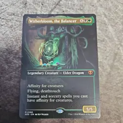 Witherbloom, the Balancer (Borderless) Secrets of Strixhaven - Near Mint - Image 1