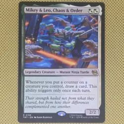 Mikey & Leo, Chaos & Order Teenage Mutant Ninja Turtles Regular - Image 1