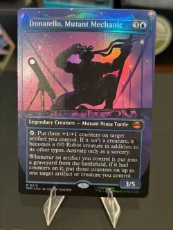 Donatello, Mutant Mechanic (Borderless) Teenage Mutant Ninja Turtles Foil - Image 1