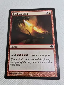 Wizards Seething Song The List Reprints Instant Red Common Regular 70/81 MTG - Image 1