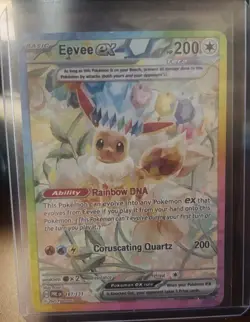 The Pokemon Company Eevee ex Sv Prismatic Evolutions SIR Full Art Holo 167/131 - Image 1
