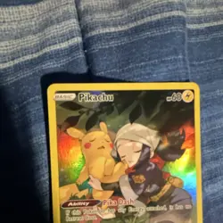 Pokemon Pikachu TG05/TG30 Lost Origin Trainer Gallery Full Art Holo Ultra Rare - Image 4