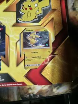 Pokemon TCG Pikachu Sidekick Collection Box- Keychain Promo Burning Shadows 820650803352 - Image 2