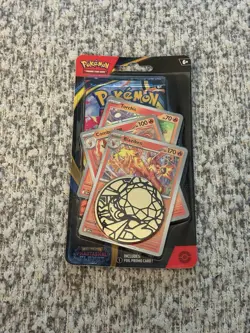 Pokemon Mega Evo Phantasmal Flames Premium Checklane Blister [Blaziken] New - Image 1