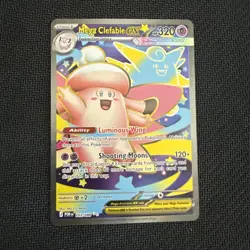 Mega Clefable ex 103/088 - Full Art - ME03: Perfect Order NM Pokemon TCG NM+ - Image 1