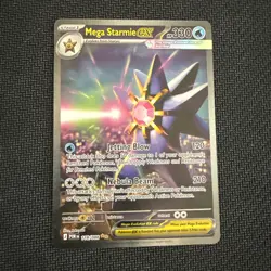 Pokemon Mega Starmie ex Special Illustration Rare ME03: Perfect Order 118/088 NM - Image 1