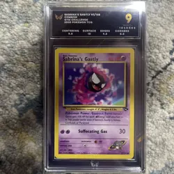SABRINA'S GASTLY 97/132 GYM CHALLENGE POKEMON ARK 9 - Image 1