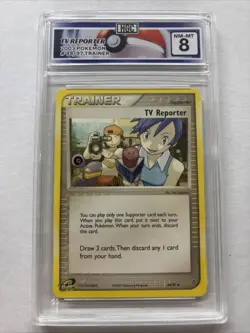 2003 Pokemon TV Reporter Trainer #88 HGC 8 (sb1) - Image 1