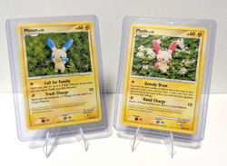 Plusle + Minun (Pokemon Supreme Victors - 2009) Near Mint + (NM+) - Image 1