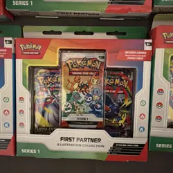 Pokemon TCG: 6x First Partner Illustration Collection - READ DESCRIPTION - Image 4