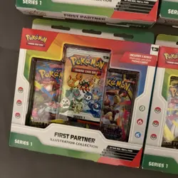 Pokemon TCG: 6x First Partner Illustration Collection - READ DESCRIPTION - Image 5