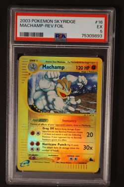 Pokemon TCG - Machamp - 16/144 - Rare - Reverse Holo - Skyridge -PSA 5 - Image 5