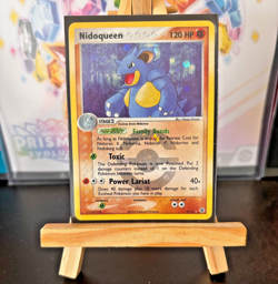 Nidoqueen 9/112 Holo Rare FireRed & LeafGreen Pokemon Reverse Holo Near Mint - Image 1