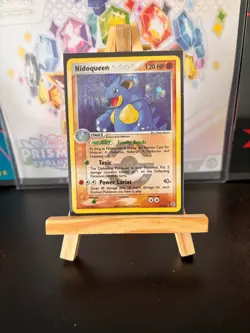 Nidoqueen 9/112 Holo Rare FireRed & LeafGreen Pokemon Reverse Holo Near Mint - Image 2