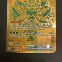 Pokemon Teal Mask Ogerpon ex 177/131 SV: Prismatic Evolutions Hyper Rare Gold NM - Image 3