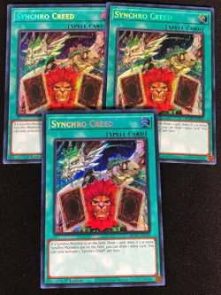 Yugioh Synchro Creed BLTR-EN029 1ST SECRET X3(NM) - Image 1