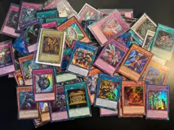 yugioh collection lot 135 holos & 200 Plus Commons DOD Winged Dragon Of Ra - Image 1