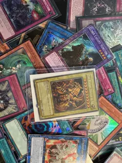 yugioh collection lot 135 holos & 200 Plus Commons DOD Winged Dragon Of Ra - Image 2
