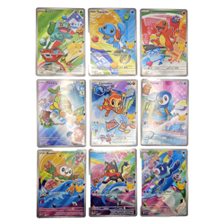 Pokemon 2026 First Partner Illustration Collection Series 1 Promo Set (9 Cards) - Image 1