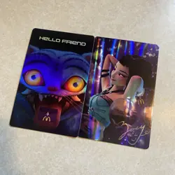 McDonald’s K-POP Demon Hunters The Huntrix Meal - Zoey Photo Card + VIP Code - Image 1