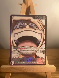 One Piece Card Game Tcg Alt Art Leader Monkey.D.Luffy (OP09-061) (V.2) English - Image 1