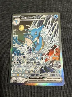 Kingdra ex SVP 131 Pokemon Scarlet and Violet Promo NM - Image 1