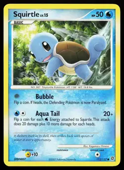 Squirtle 112/132 Common Secret Wonders Pokemon Card - Image 1