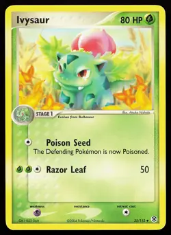 Ivysaur 35/112 Uncommon FireRed & LeafGreen Pokemon Card - Image 1
