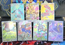 Pokemon TCG Phantasmal Flames 🔥 NM FULL ART Lot of 7 Cards 4 IR / 3 Ultra Rare - Image 1