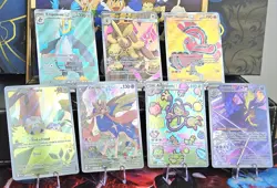 Pokemon TCG Phantasmal Flames 🔥 NM FULL ART Lot of 7 Cards 4 IR / 3 Ultra Rare - Image 2