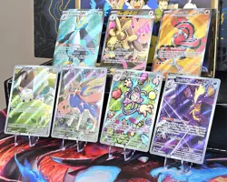 Pokemon TCG Phantasmal Flames 🔥 NM FULL ART Lot of 7 Cards 4 IR / 3 Ultra Rare - Image 3