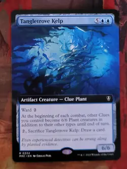 MTG Card : Tangletrove Kelp (Murders Karlov Manor) EXTENDED ART - Image 1