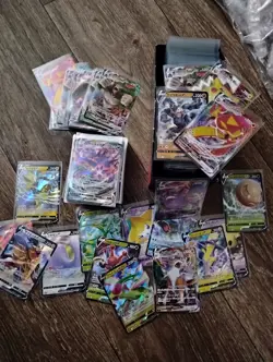 Japanese POKEMON CARD LOT!... 300 - 500 V & VMAX!! All NM. Read description. - Image 1