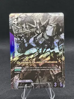 Gundam Gusion Rebake LR+ GD02-055 - Dual Impact - Gundam Card Game NM - Image 1