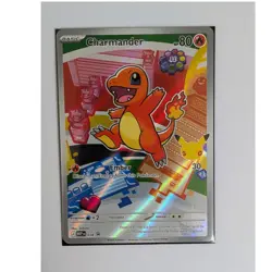 Charmander 038 MEP: Promo Stamped Holo Pokemon TCG 80 HP Basic Flame Card - Image 1