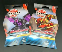 Bakugan Cards Battle Brawlers Planet Resurgence Booster Pack - Lot of 2 778988163573 - Image 2