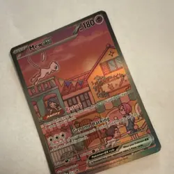 Pokemon Mew EX 053 SVP Black Star Promo Full Art Holo Card English TCG - Image 3