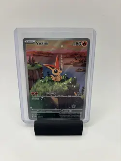 Victini 208 Pokemon TCG SV Promo Card Illustration Collection, English - Image 1